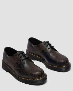 Zapatos 1461 Phoenix de piel Vintage Smooth in Negro