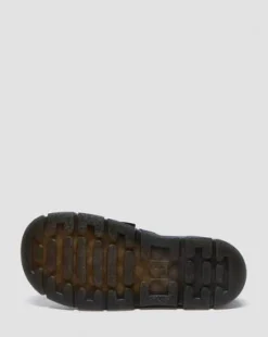 Zapatos Raffe de piel con tira para junior in Negro
