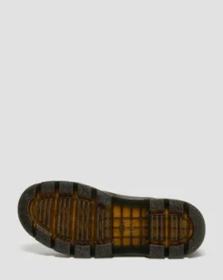 Zapatos utilitarios Reeder de piel Crazy Horse in Marrón Oscuro