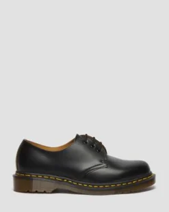Zapatos 1461 Vintage de piel Quilon in Negro