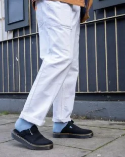 Zuecos Carlson de ante in Negro