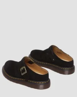 Zuecos Isham de ante Desert Oasis in Negro