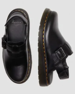 Zuecos Jorge II de piel Brando in Negro