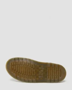 Zuecos Jorge II de piel Tumbled Nubuck in Muted Olive