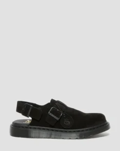 Zuecos Jorge Made in England de ante&nbsp; in Negro